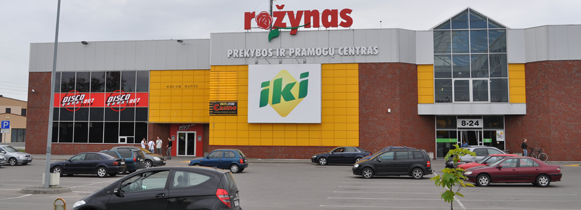 Prekybos ir pramogų centras Rožynas 1 Rožyno prekybos ir pramogų centras – geriausi parduotuvių ir pramogų pasirinkimai